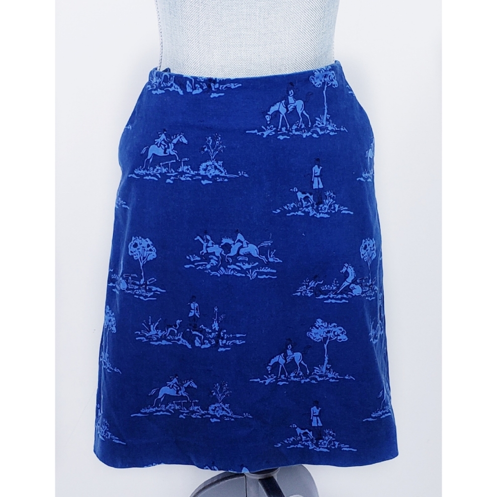 SOLD* Lilly Pulitzer Corduroy Foxhunt  Skirt 6 - Picture 4 of 5